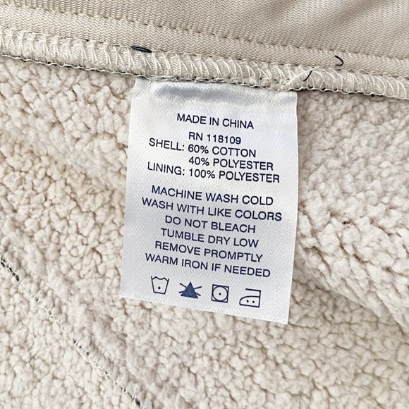 Smith's Workwear Thermal Sherpa Lined Jacket, Hooded, Pockets, Heather Navy, XL - Picture 10 of 12